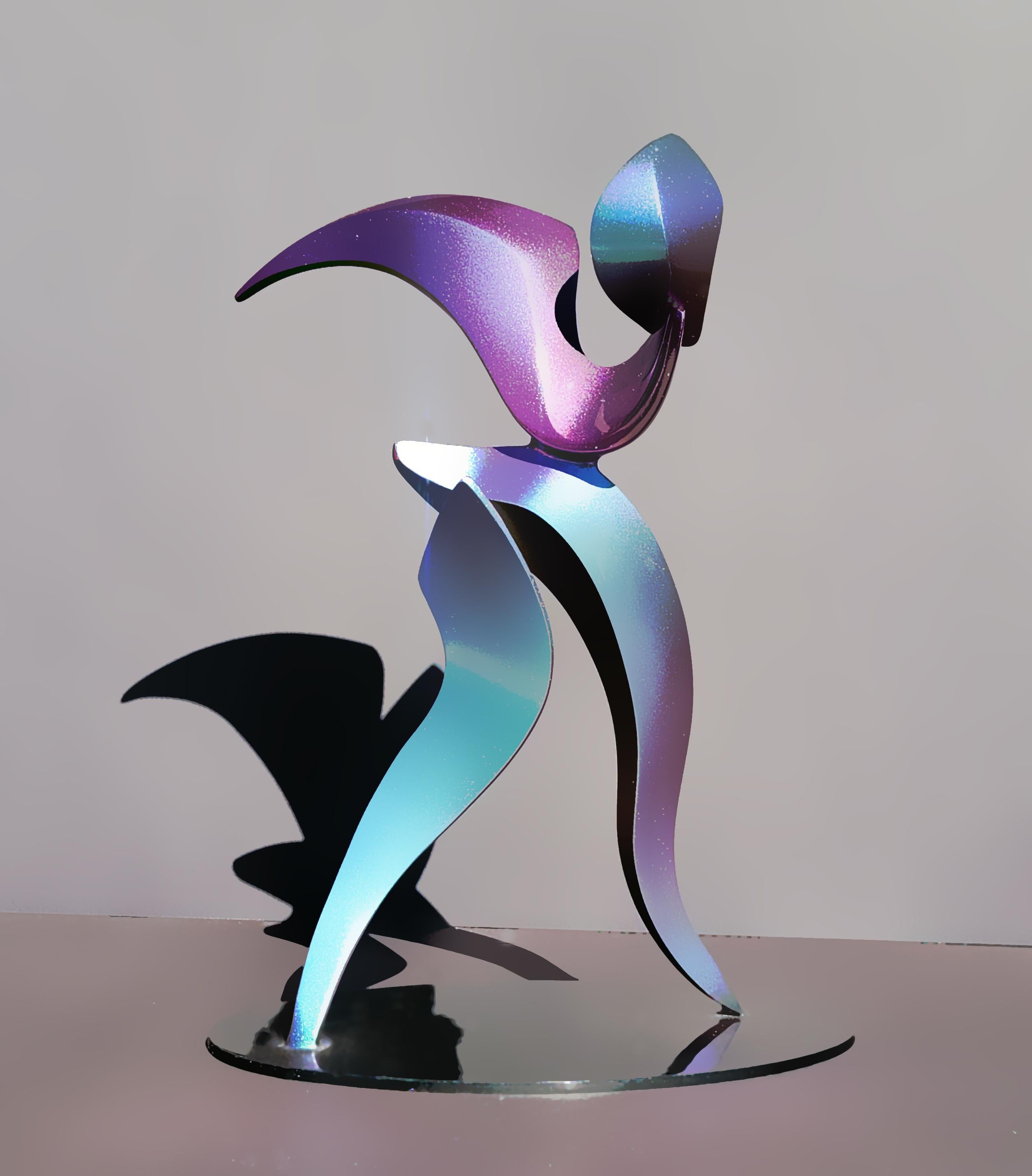 DANCER 4 - Abstrait Sculpture par Lyle London