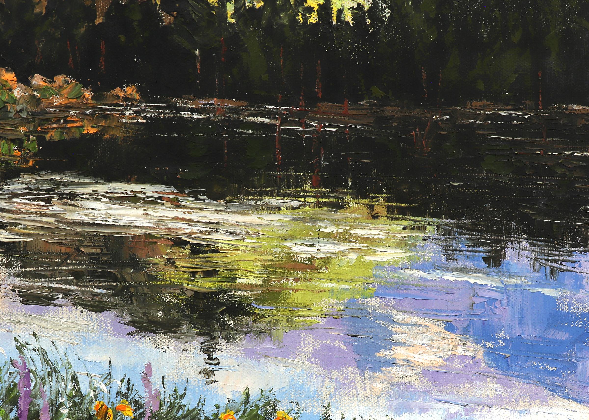 basic mountain painting