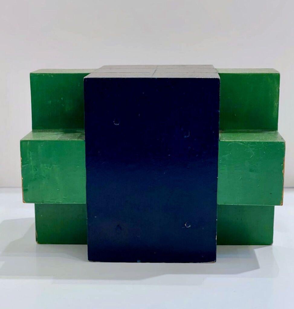 1960s Constructivist/Minimalist Sculpture hand signed and dated and stamp signed For Sale 1