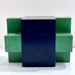 1960er Jahre Konstruktivistische/Minimalistische Skulptur handsigniert und datiert und Stempel signiert