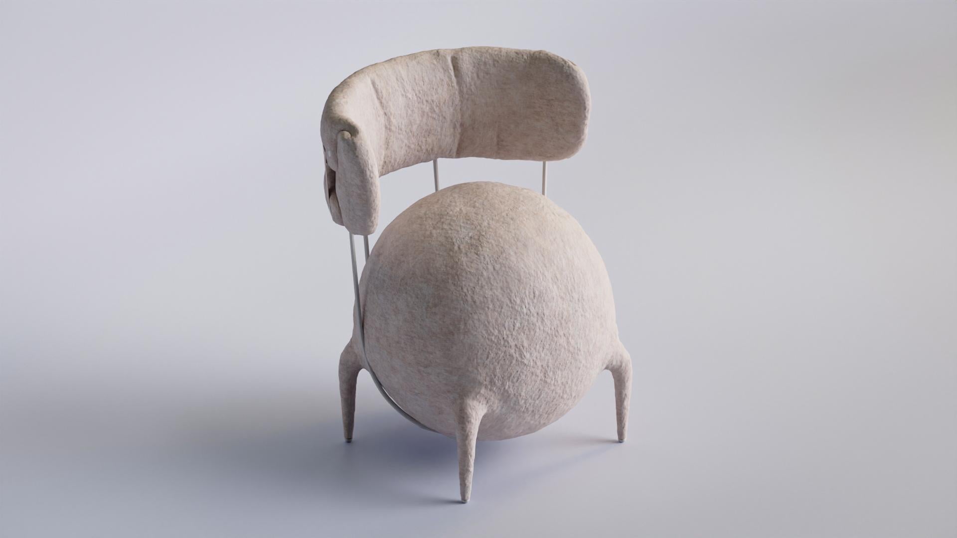 Organic Modern Lymphochair Chair by Taras Yoom For Sale