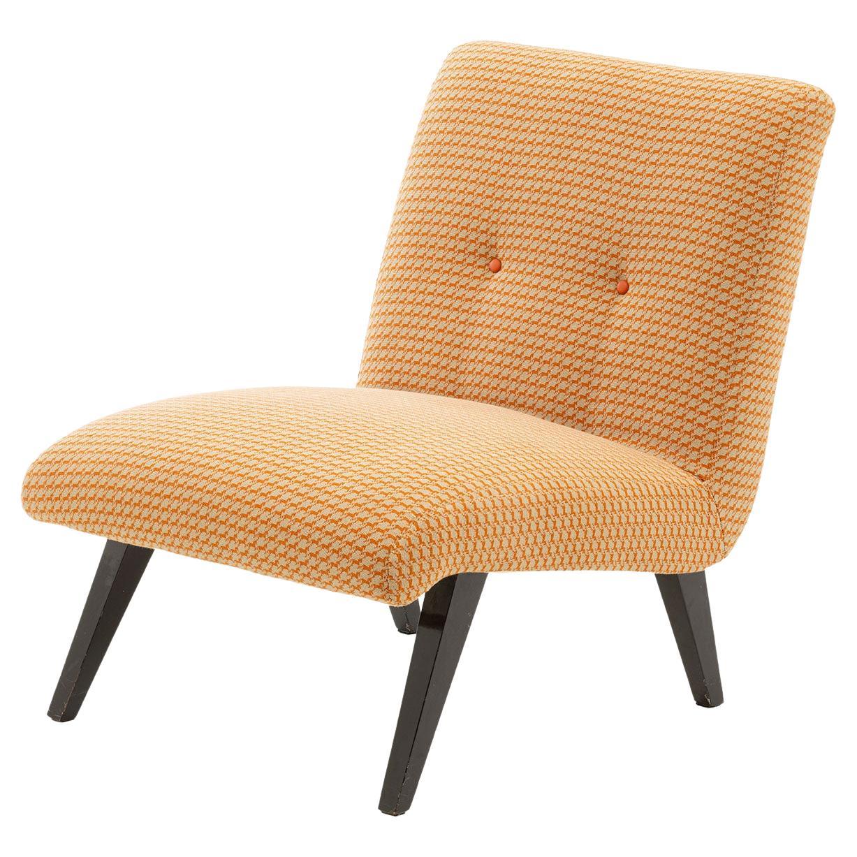 Lynch Armchair in Hermès fabric by Ding Dong For Sale