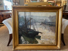 Ship in a Harbor
