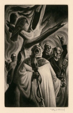 Drei Lynd Ward Schabkunstdrucke mit fünf zusätzlichen feinen Abzügen (8 Werke)