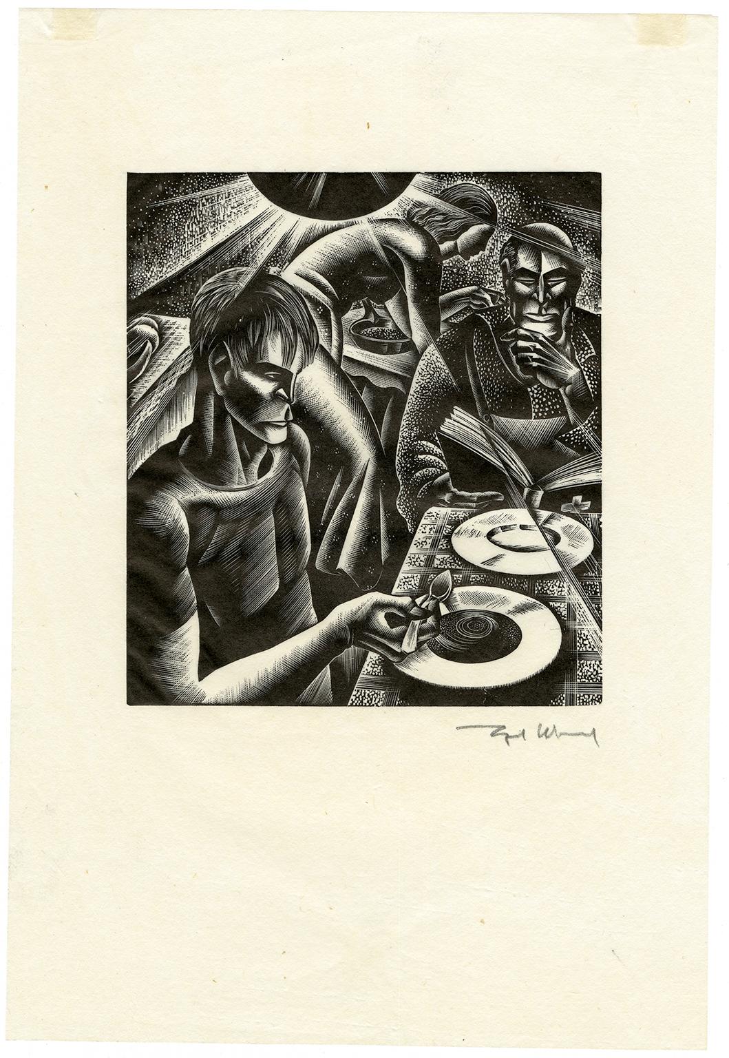 Wilde Pilgrimage, Nr. 26 – Print von Lynd Ward