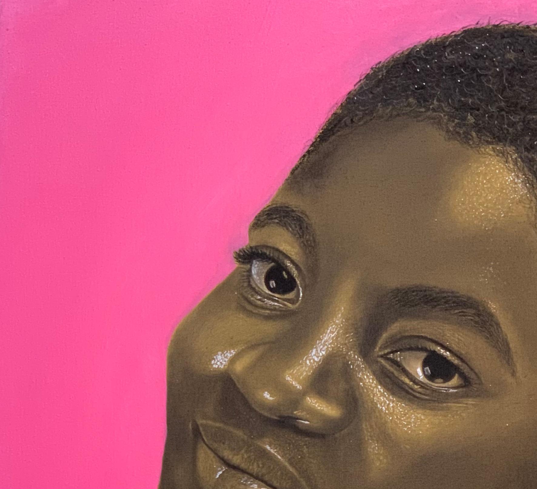 Salome (You and I in Color 2) - Painting by Lynda Charles 