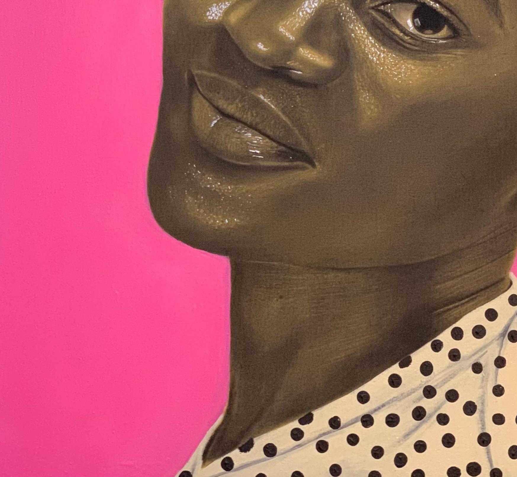 Salome (You and I in Color 2) - Realist Painting by Lynda Charles 