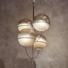 Lyndon' Chandelier by Vico Magistretti for Oluce, Italy 1977