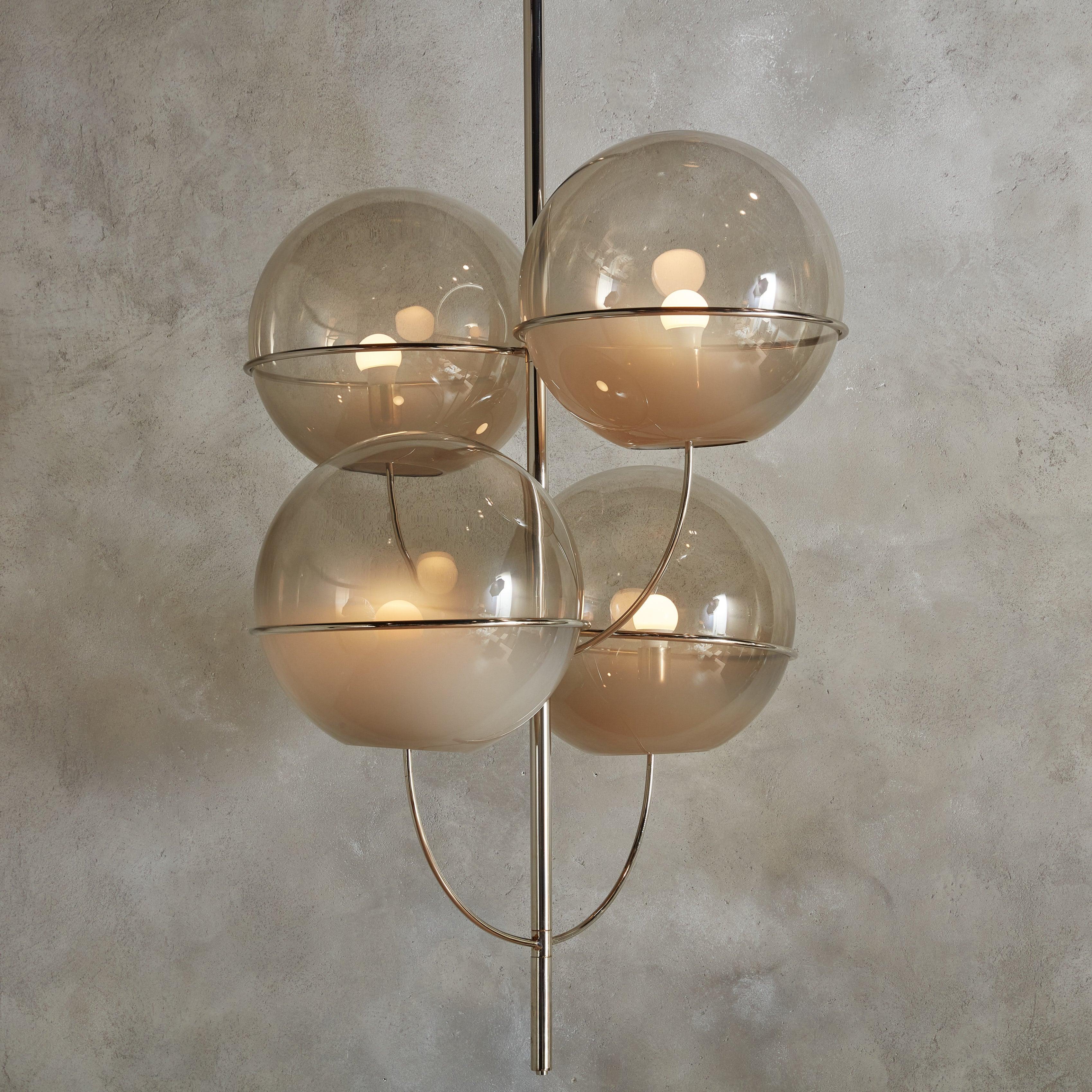 Italiano Lampadario 'Lyndon' di Vico Magistretti per Oluce, Italia 1977 in vendita