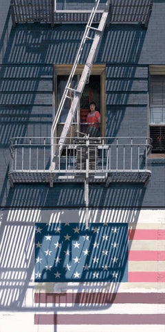 FADED - contemporary photorealistic acrylic painting