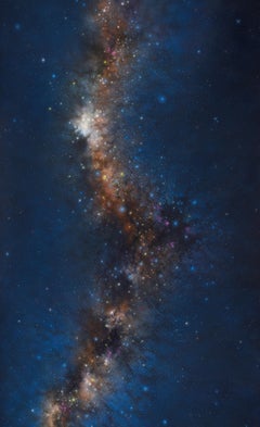 'Milky Way Over Hawaii'  - elegant universe original painting