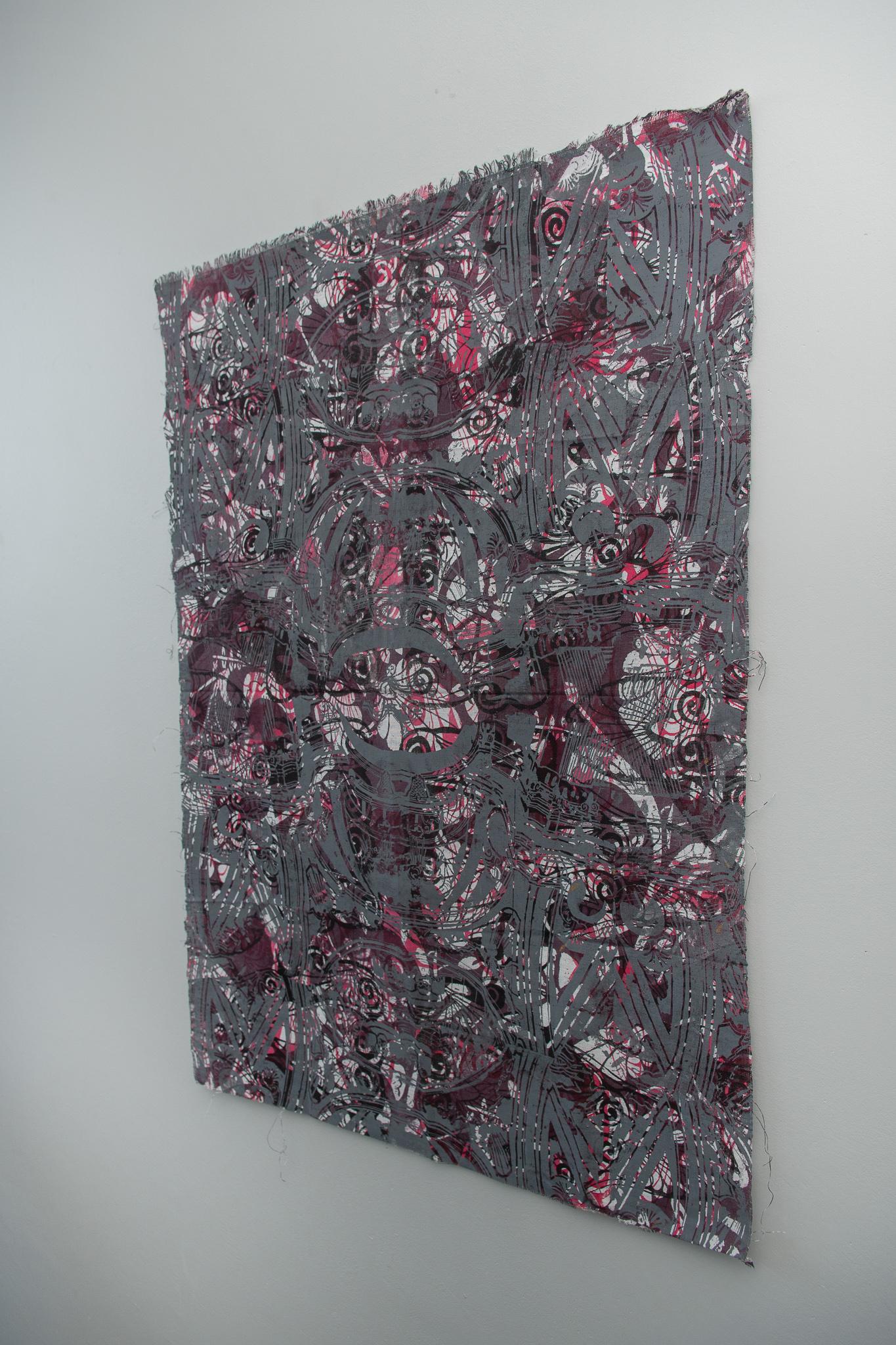 Untitled (Barotik collection), Lynette Diergaardt, Silk Screen and Batik For Sale 1