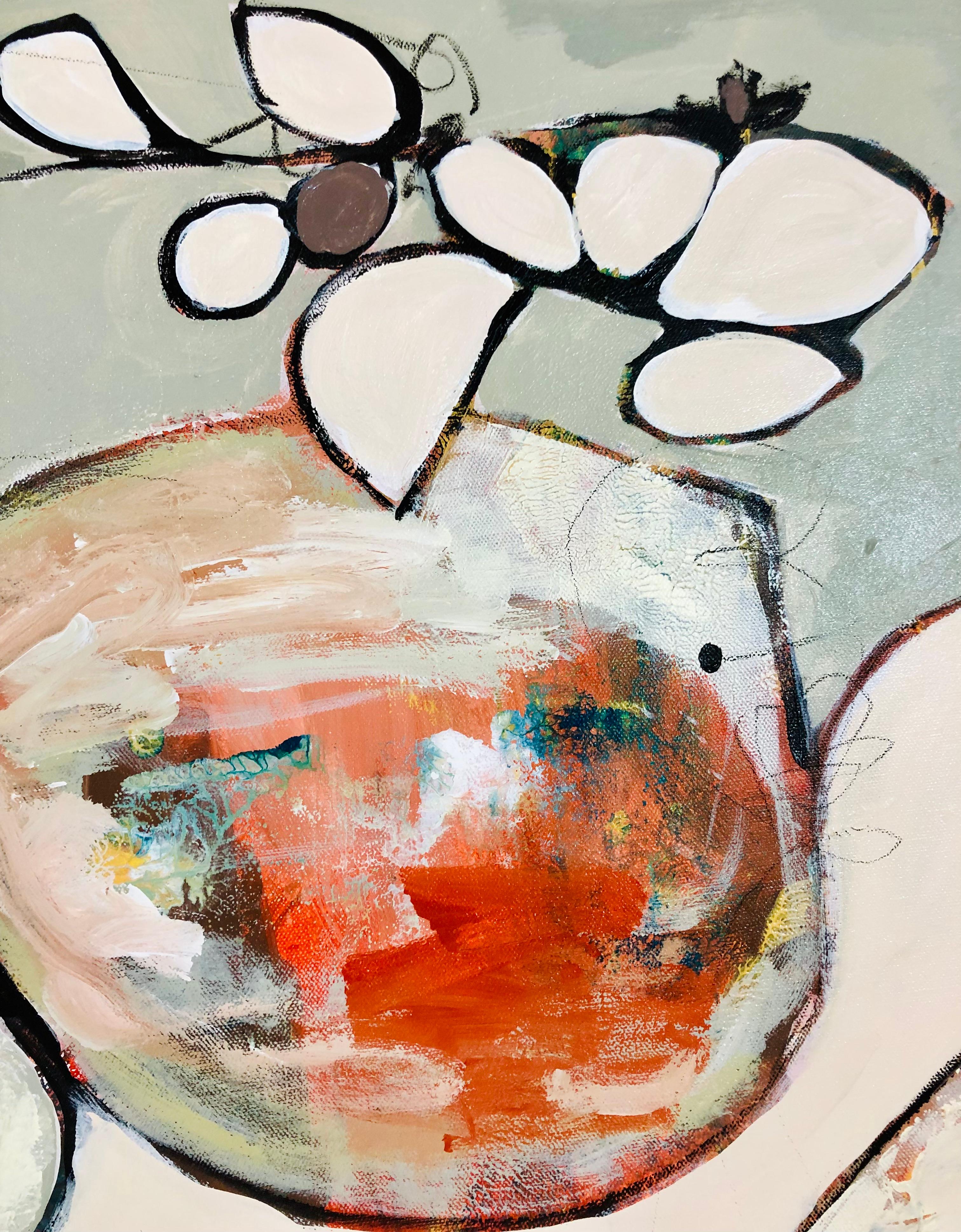 Love Lost, Original, abstraktes Acrylgemälde auf Leinwand 1