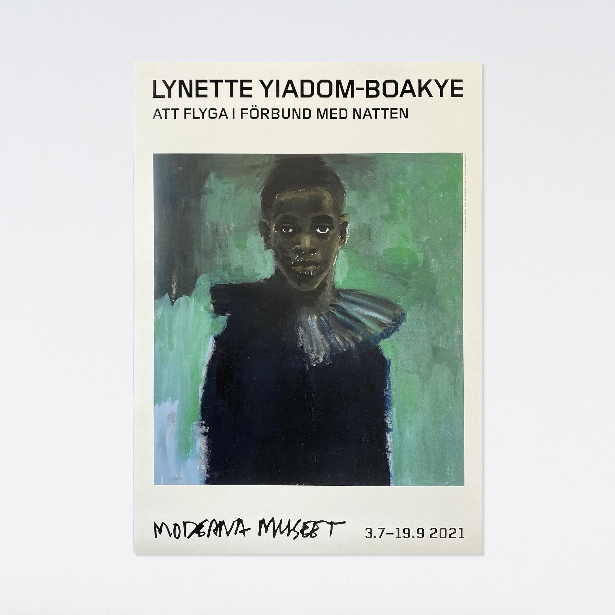 Lynette Yiadom-Boakye, A Passion Like No Other, 2021 Exhibition Poster