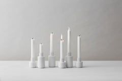 Lyngby Candle Holder White