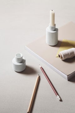 Lyngby Candle Holder White