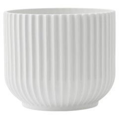 Lyngby Flowerpot Medium White