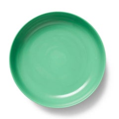 Lyngby Porcelæn 'Rhombe' Serving Bowl, Green