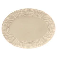 Lyngby Porcelæn 'Rhombe' Serving Dish, White