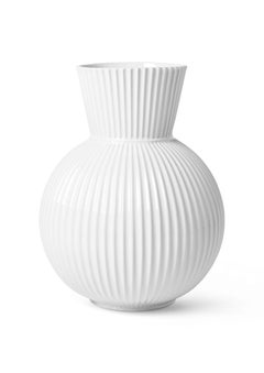 Lyngby Tura Vase White Porcelain