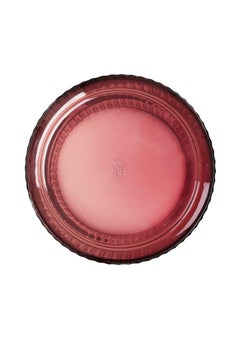 Lyngby Vase Burgundy Mouth Blown Glass