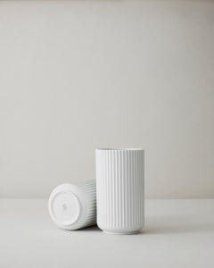 Lyngby Vase White Porcelain