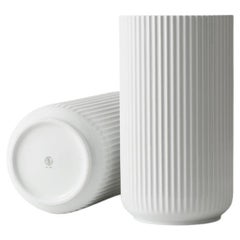 Lyngby Vase White Porcelain