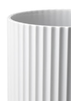 Lyngby Vase White Porcelain