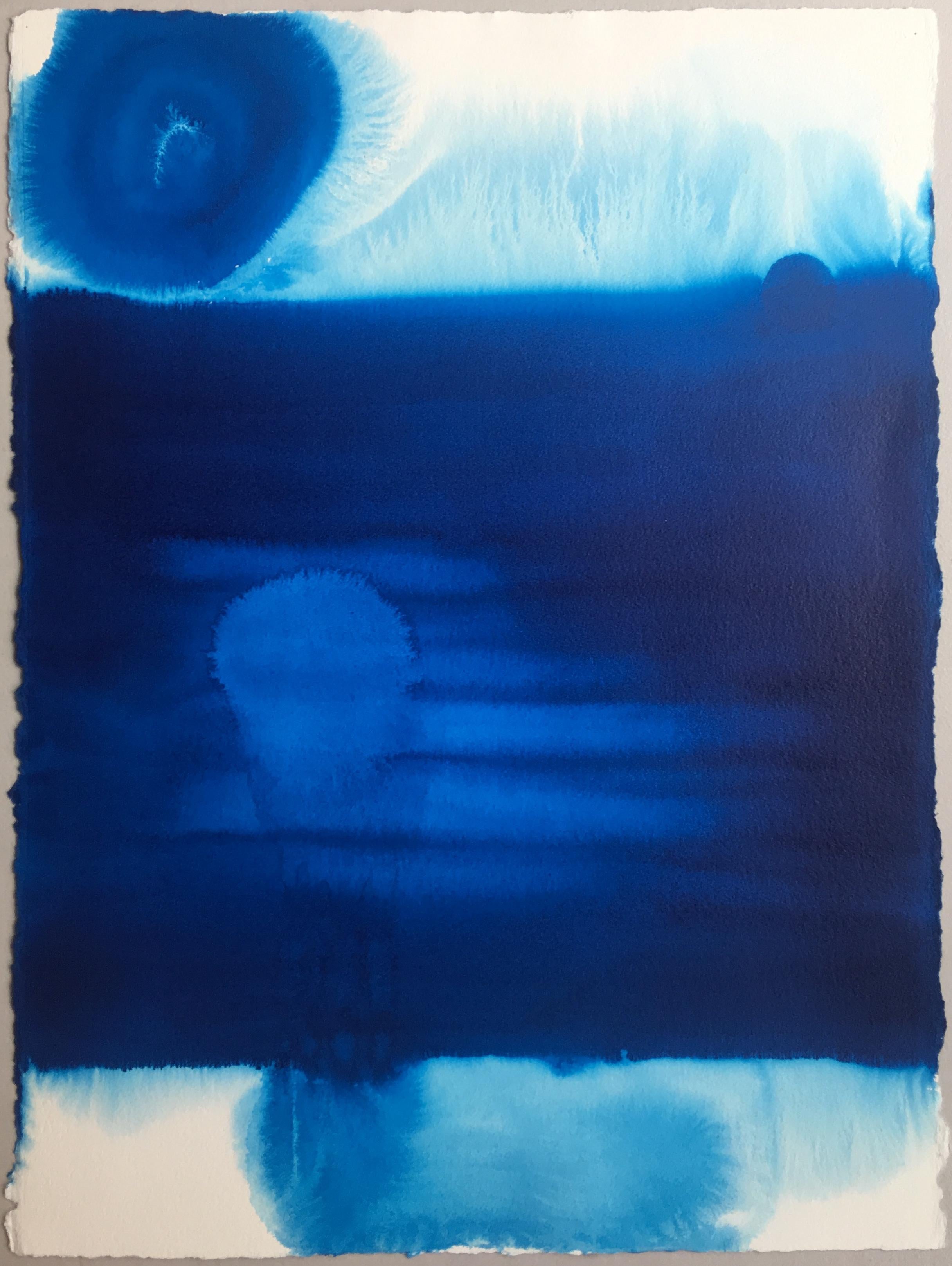 Blue #9 - Painting by Lynn Basa