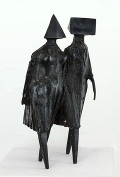 Maquette VII Walking Couple By Lynn Chadwick