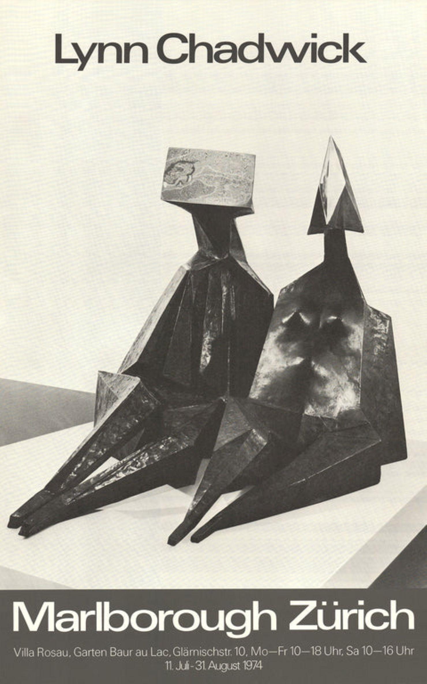 Marlborough Zurich By Lynn Chadwick in vendita 2