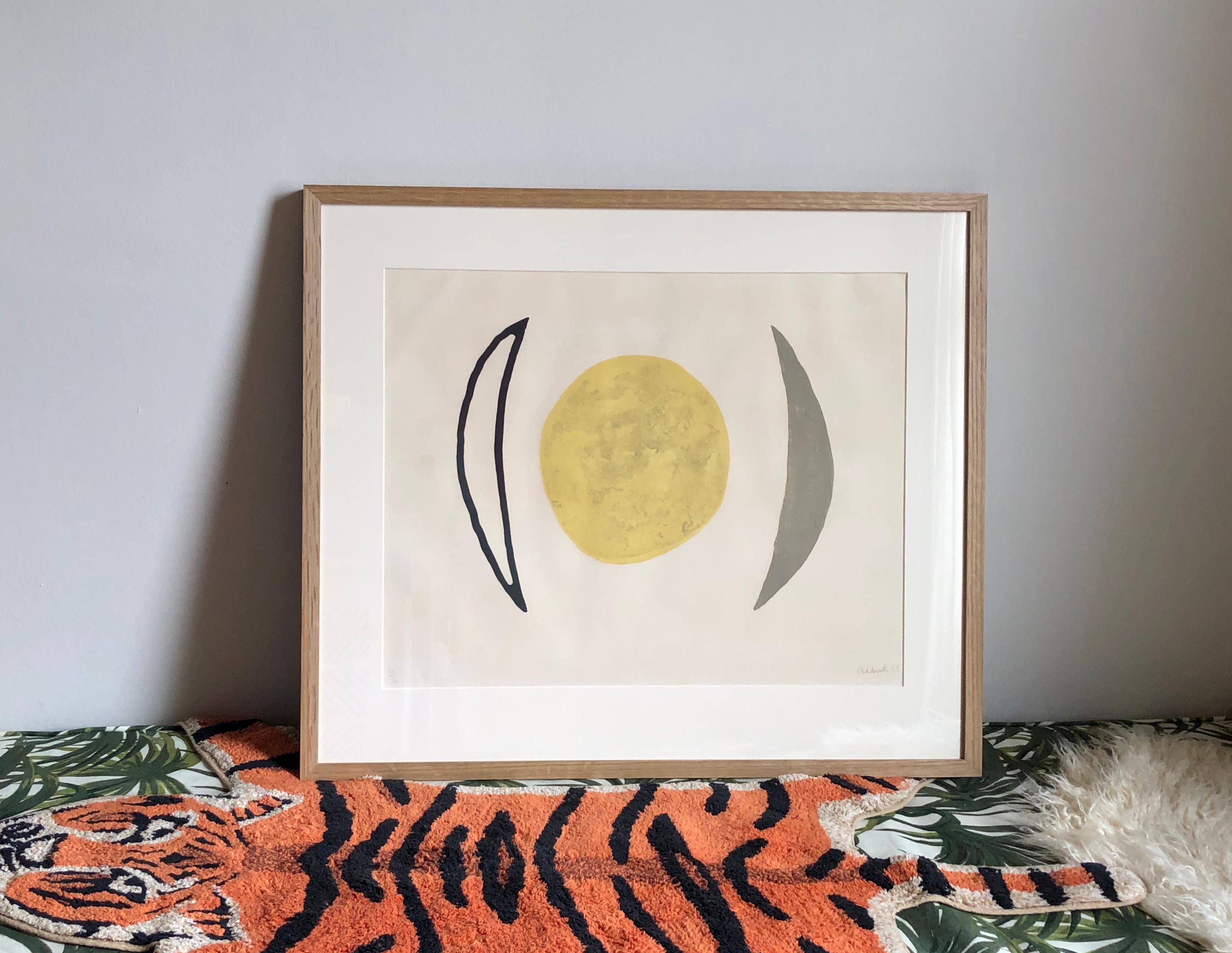 Moon Series F -- Print, Lithograph, Contemporary by Lynn Chadwick 1