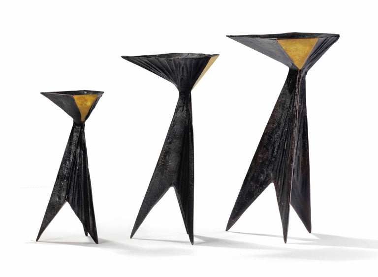 Lynn Chadwick Abstract Sculpture - Candle Holders