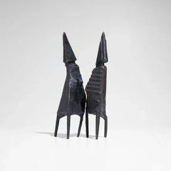 Maquette II Two Standing Figures By Lynn Chadwick