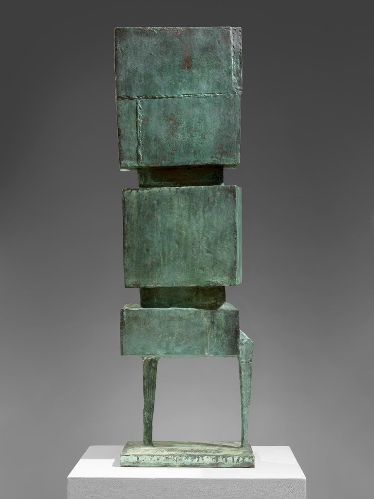 Twister II - 20th Century, Bronze, Sculpture by Lynn Chadwick 1