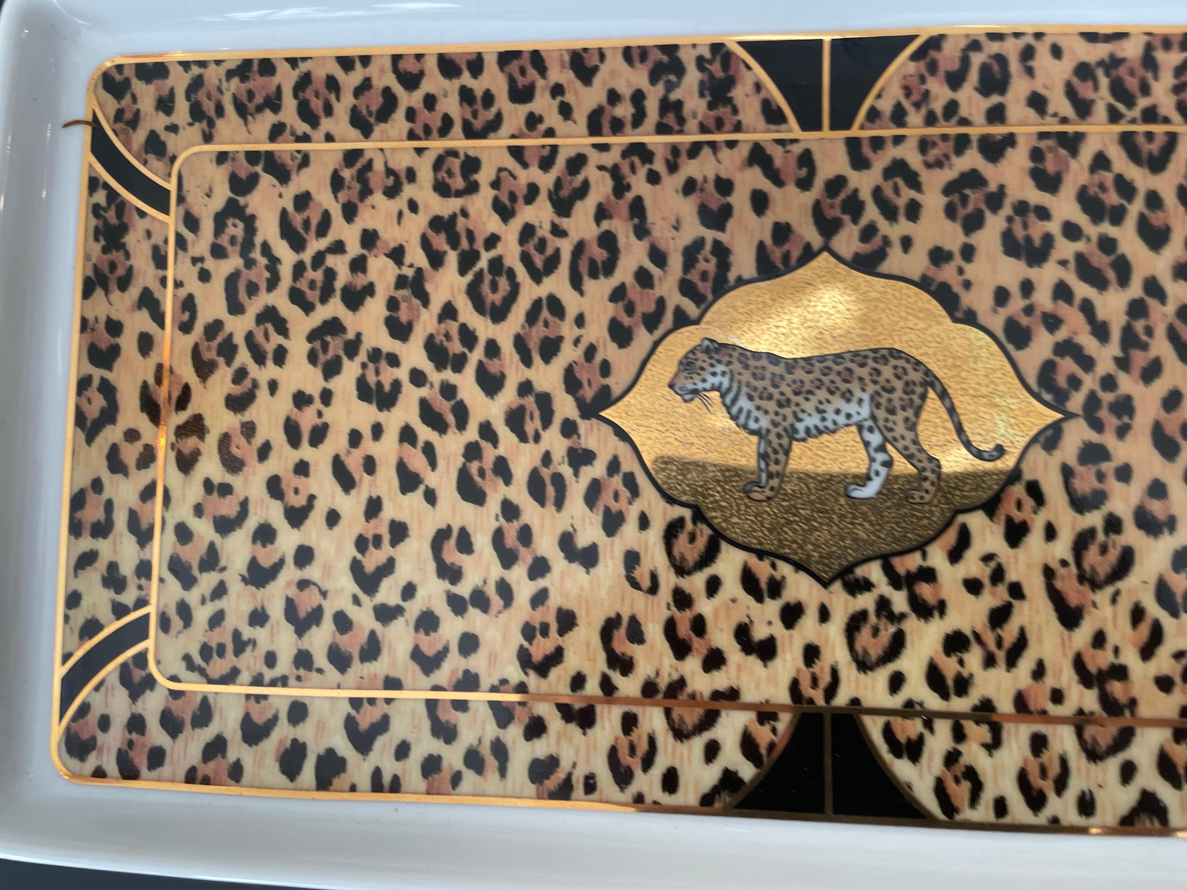 Lynn Chase Bandeja Jaguar Amazónico siglo XX en venta
