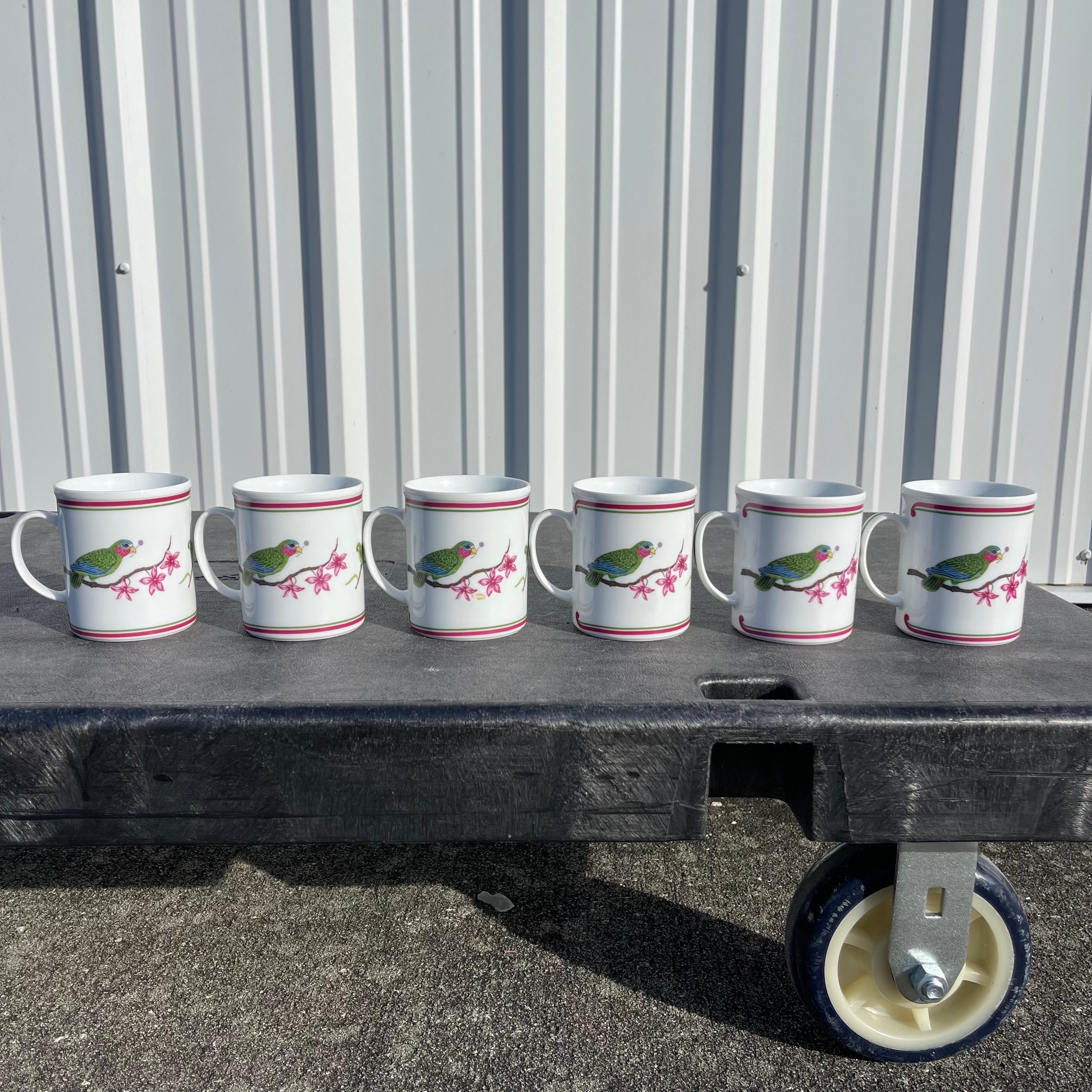 Lot de 6 mugs fantaisistes 