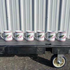 Tazza da caffè e tè Lynn Chase "Parrots of Paradise", set di 6 pezzi
