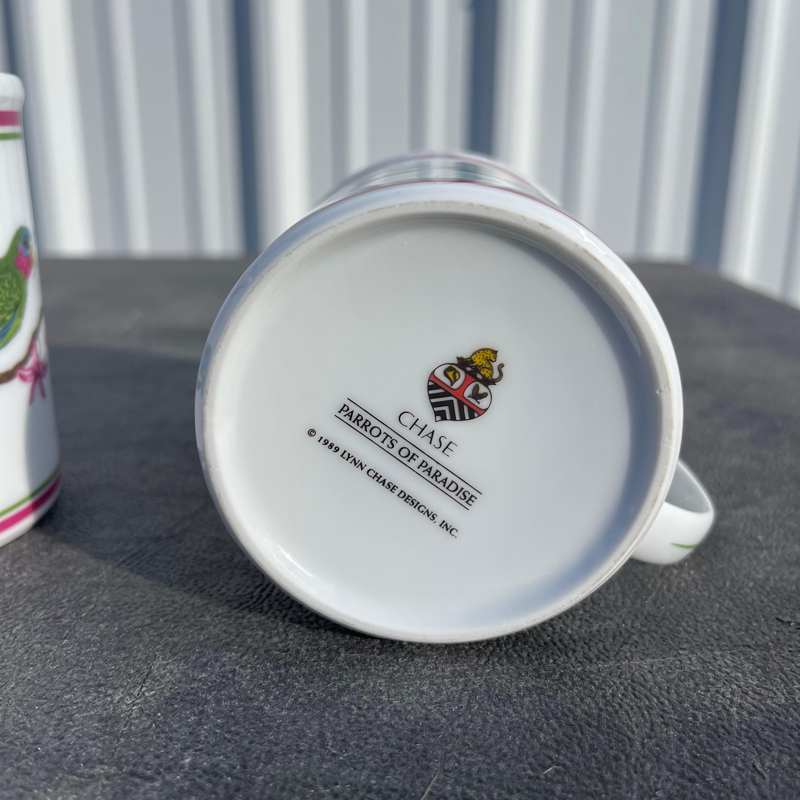 Tasse à café Parrots of Paradise de Lynn Chase, lot de 6 en vente 3
