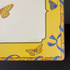 Set de 13 sets de table Lynn Chase "Pimpernel" - Papillon