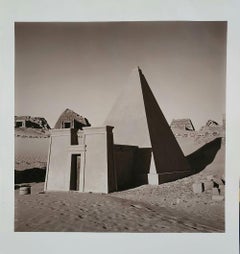 Lynn Davis 'Meroe, Sudan, 1988', signed & numbered Gelatin Silver Print