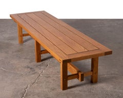 Lynn Ford Architectural Bench From O'Neil Ford Building Texas Instruments Campus