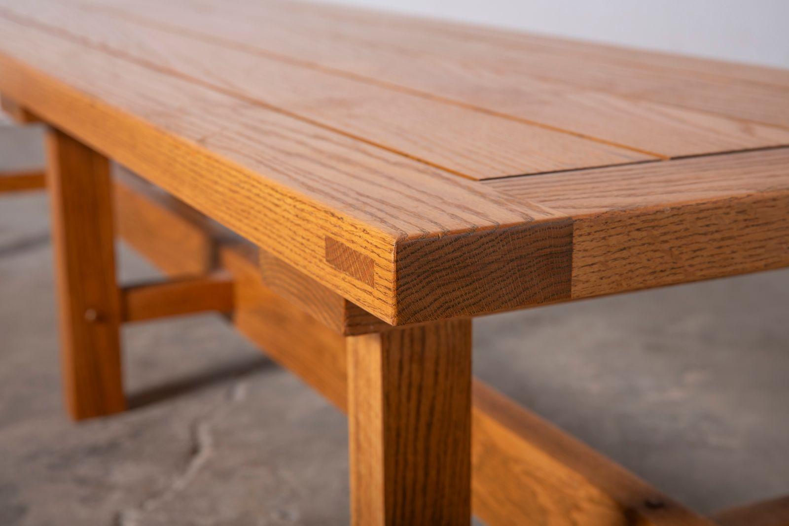 Mid-20th Century Lynn Ford Architectural Bench From O'Neil Ford Building Texas Instruments Campus For Sale