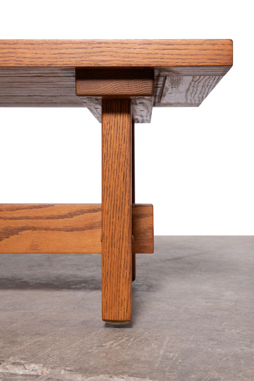 Lynn Ford Architectural Bench From O'Neil Ford Building Texas Instruments Campus For Sale 1