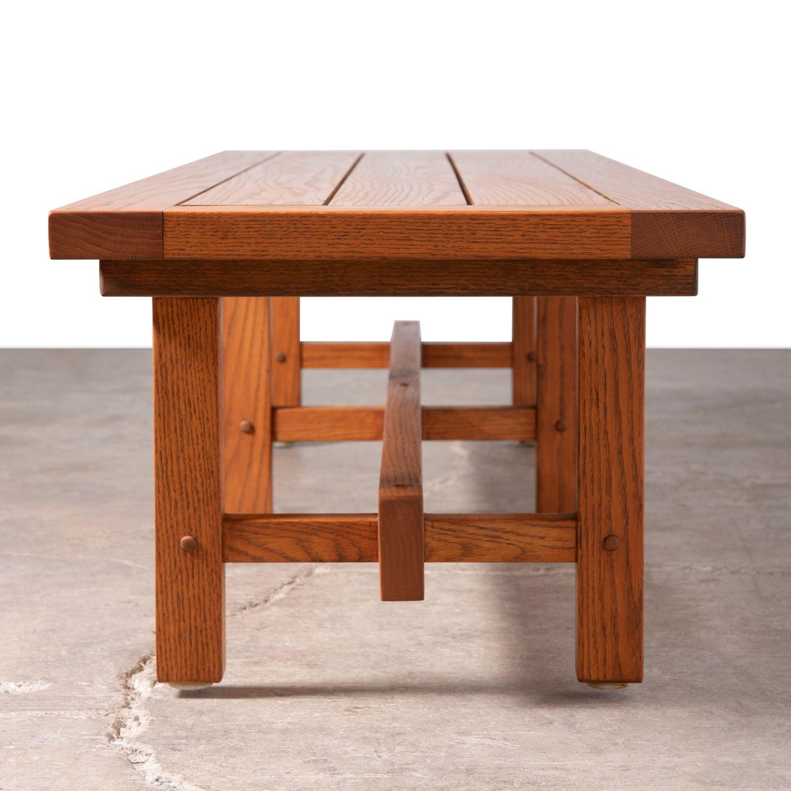 Lynn Ford Architectural Bench From O'Neil Ford Building Texas Instruments Campus For Sale 3