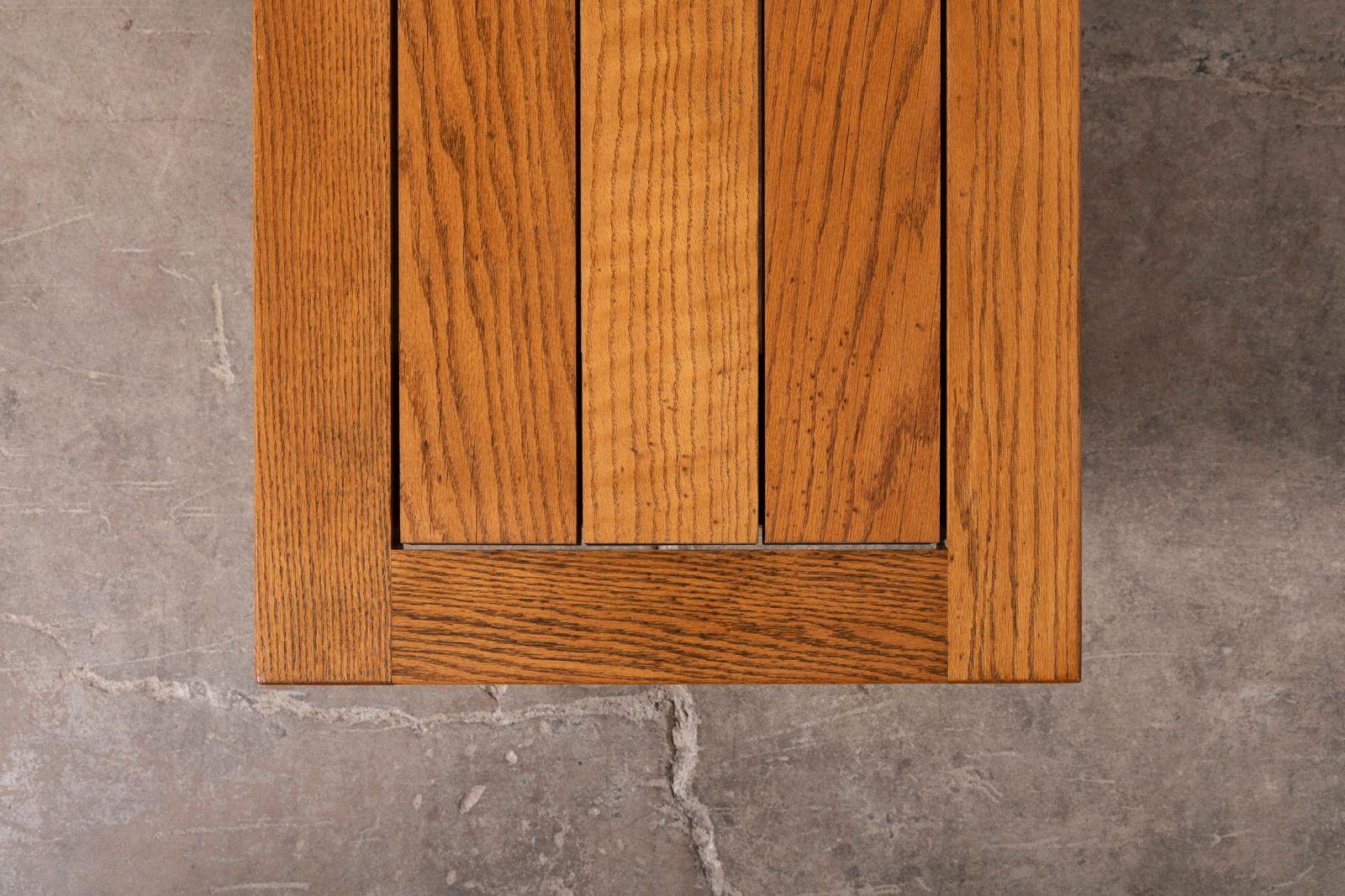 Lynn Ford Architectural Bench From O'Neil Ford Building Texas Instruments Campus For Sale 4