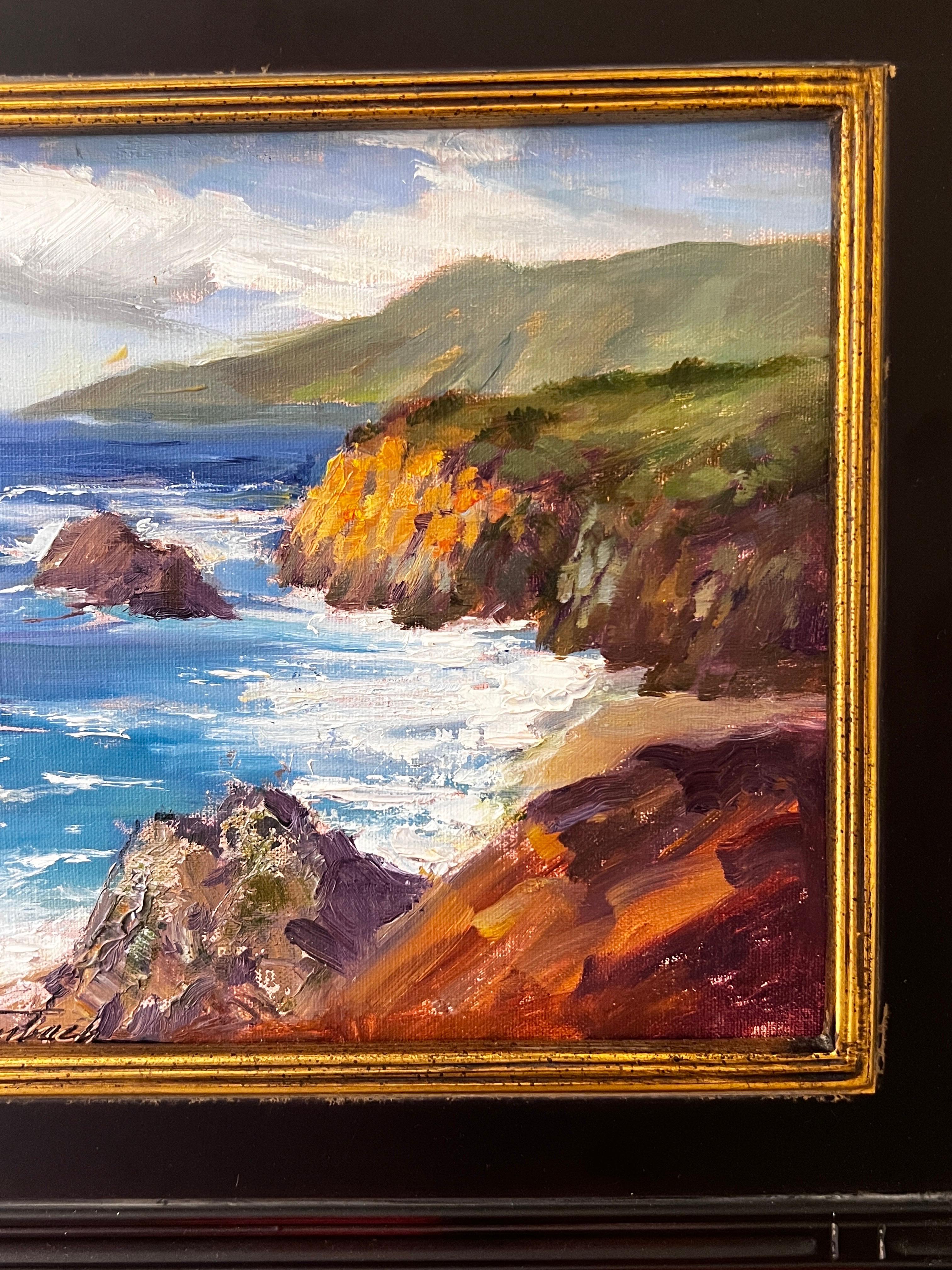 Big Sur California - Painting by Lynn Gertenbach