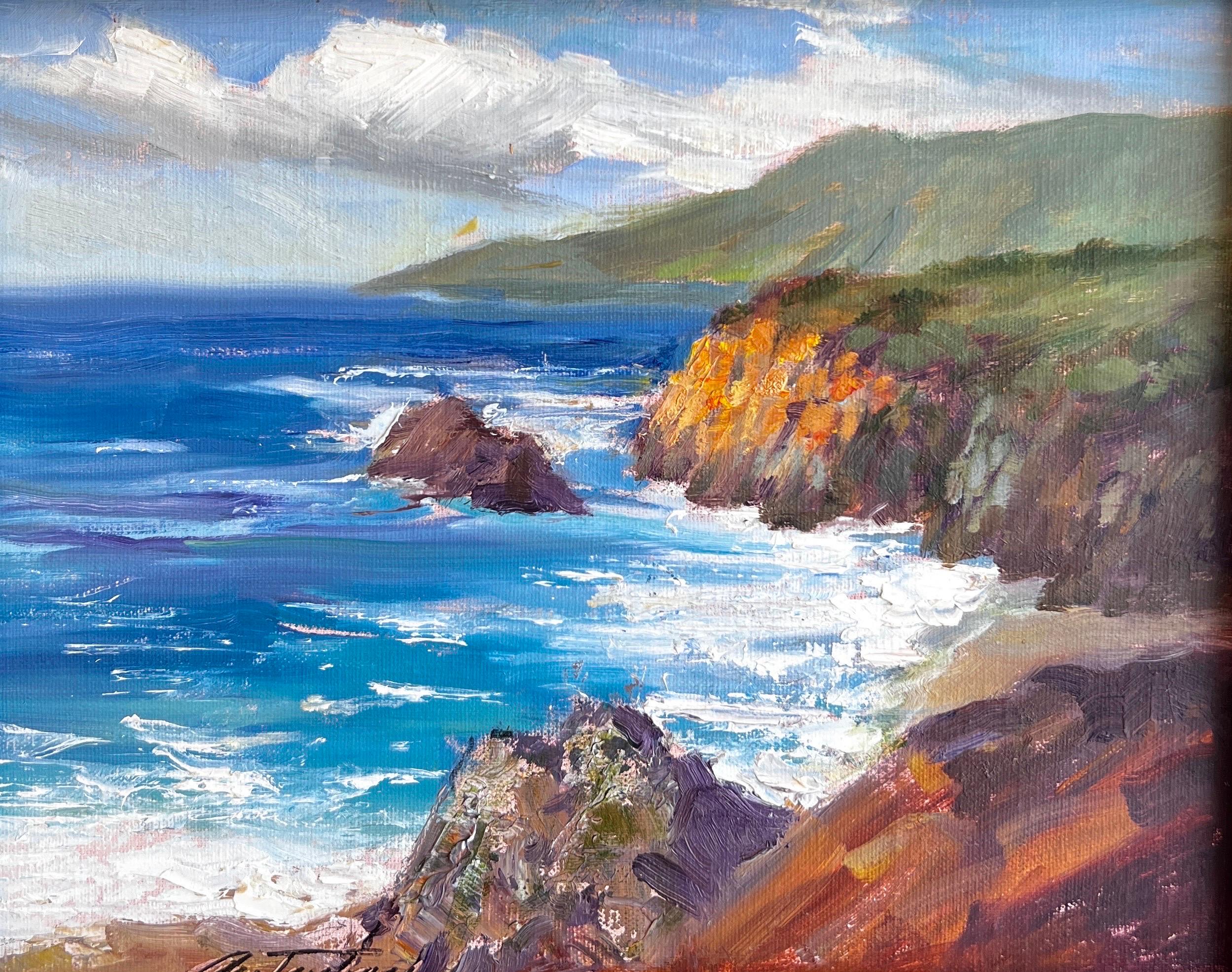 Lynn Gertenbach Landscape Painting - Big Sur California