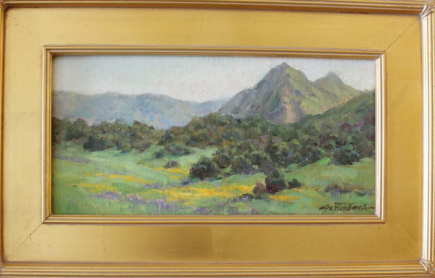 Kalifornien Frühlingszeit – Painting von Lynn Gertenbach