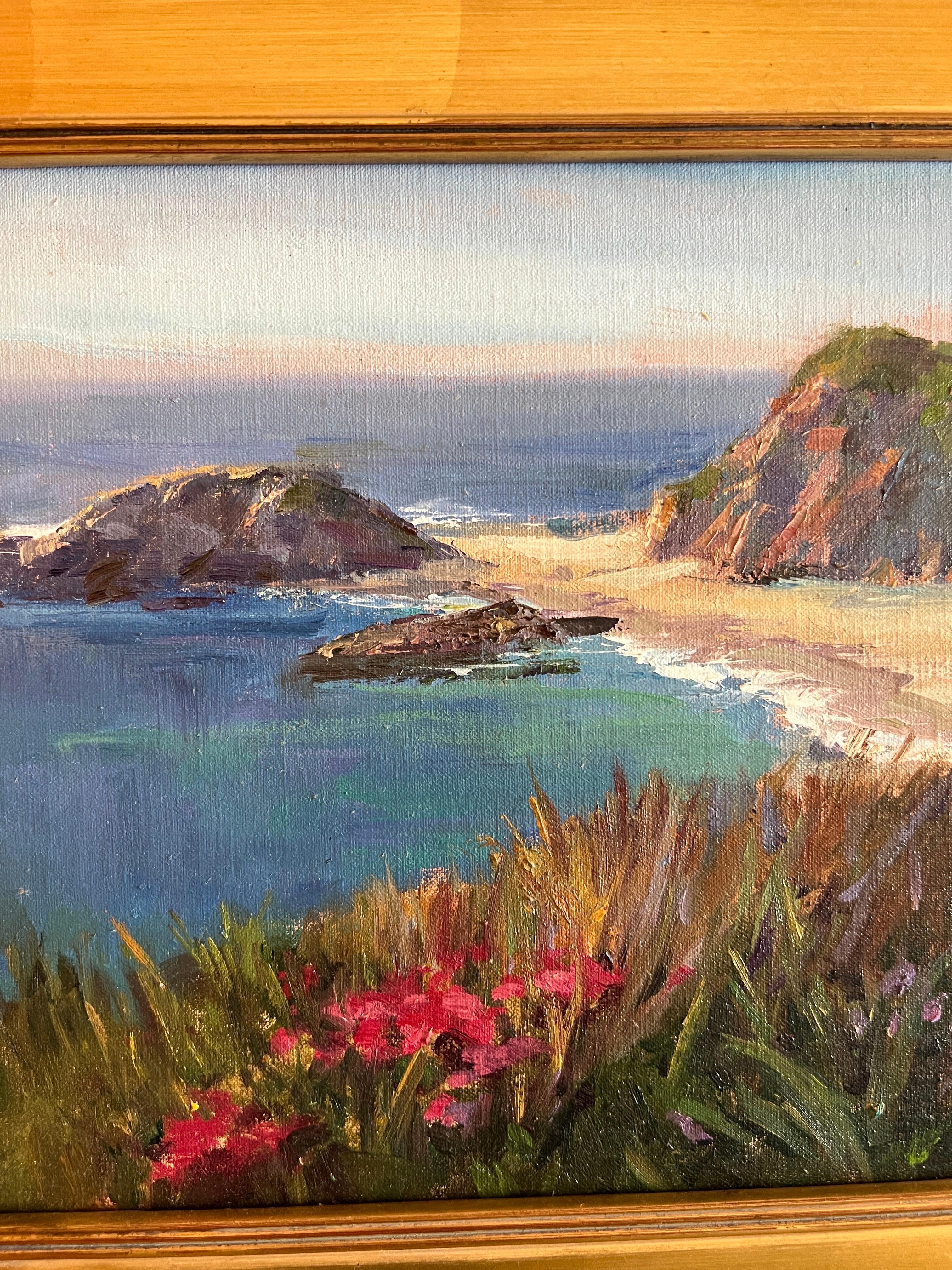 impressionism beach painting